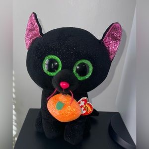 Ty Beanie Boos - POTION the Halloween Black Cat 10 Inch Original Tags